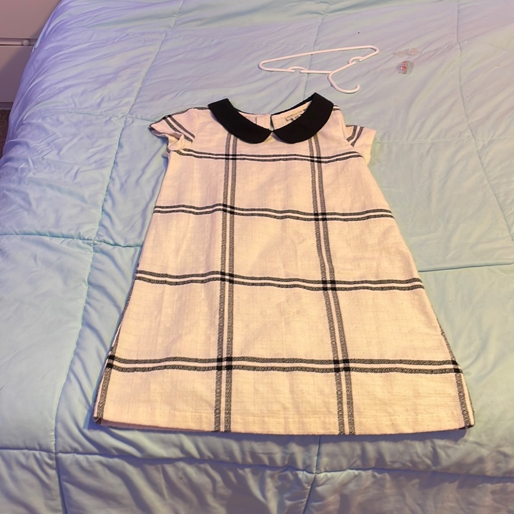 cute white and black girls 7/8 dress